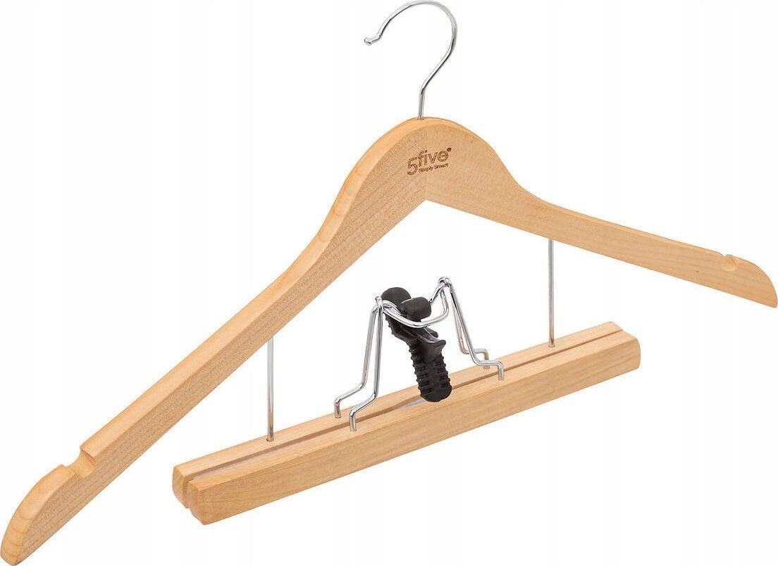 5five Wieszak na garnitur, drewniany