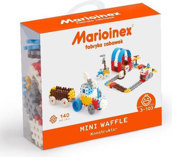 Marioinex Mini Waffle 140 elementów Konstruktor