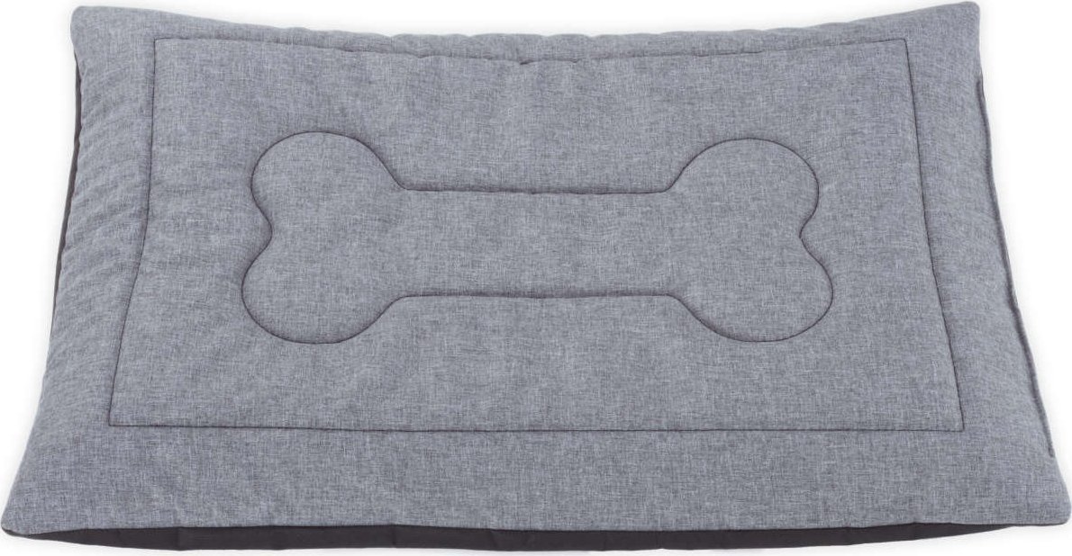 EcoHomeGarden Mata dla psa szary melanż len kość M 70x50 wigofil