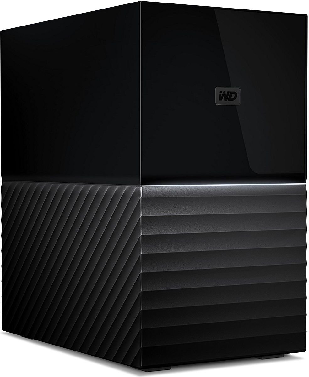 Dysk zewnętrzny HDD WD My Book Duo 20TB Czarno-szary (WDBFBE0200JBK-EESN)