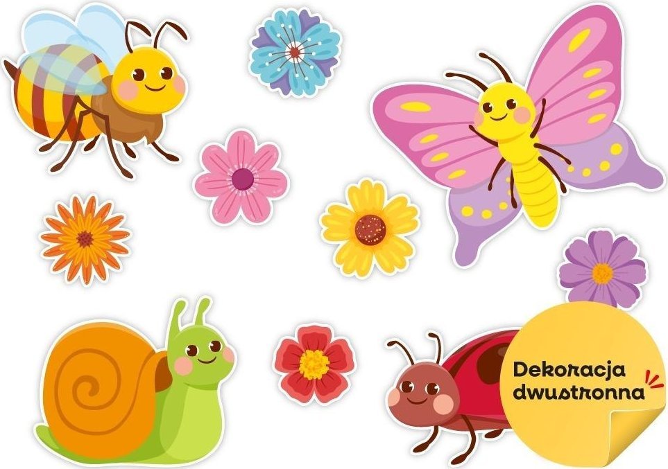 Dekoracja wiosenna A3 10szt