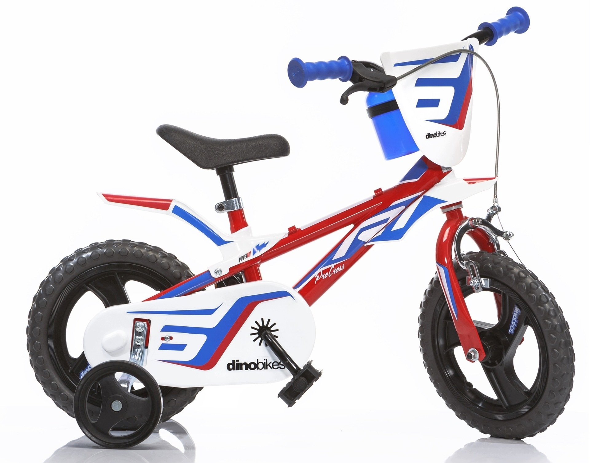 Kubisport Rowerek dziecięcy 12 cali R1 Sport kółka boczne wolnobieg Dino Bikes (Kub_05-CSK5123K/812)...