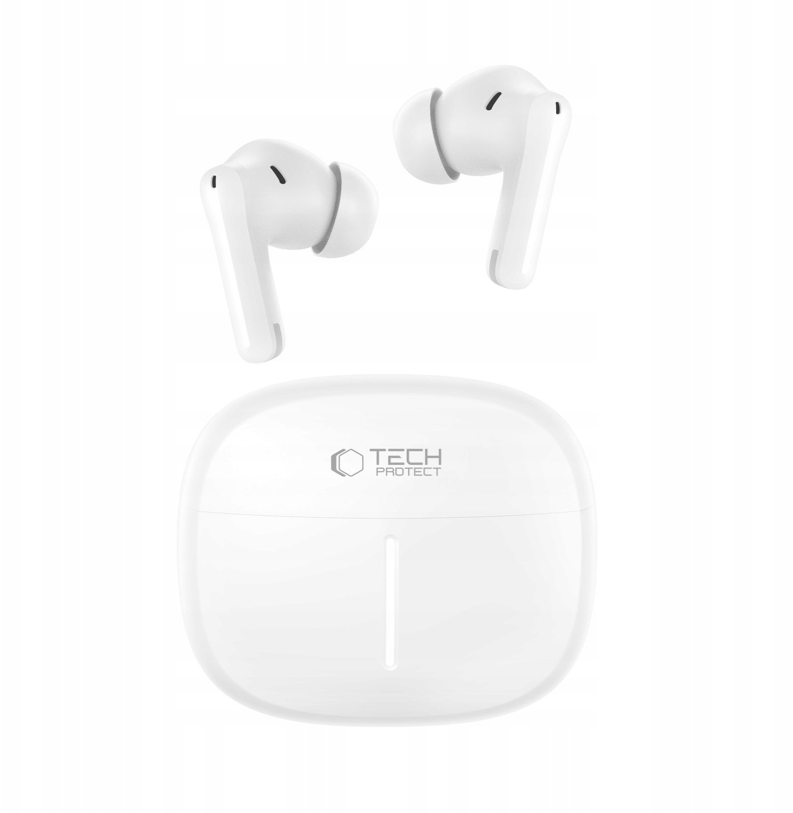 Tech-Protect Bezprzewodowe słuchawki dokanałowe Ultraboost TWS Earphone Pro G3 White (THP5506)