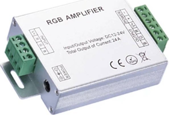 MPL Power Wzmacniacz sygnału RGB 12Vdc/24Vdc 3x8A 288W/488W