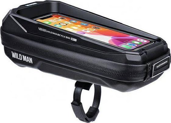 WildMan Etui/uchwyt rowerowy WILDMAN MS33 sakwa na ramę czarny/black