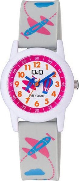 QQ Zegarek dla dzieci QQ V22A-021V szary pasek
