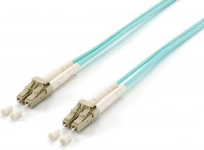 Equip Patchcord światłowodowy krosowy LC-LC, DUPLEX, MM 50/125, OM3, LSOH, 5m (255415)