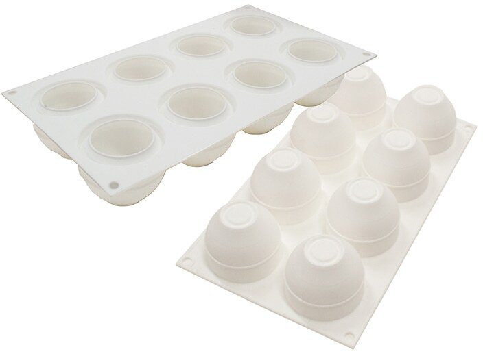 SiliKoMart Forma 3D Dolce Tartufo, 8x120 ml (S-36-192-87-0065)