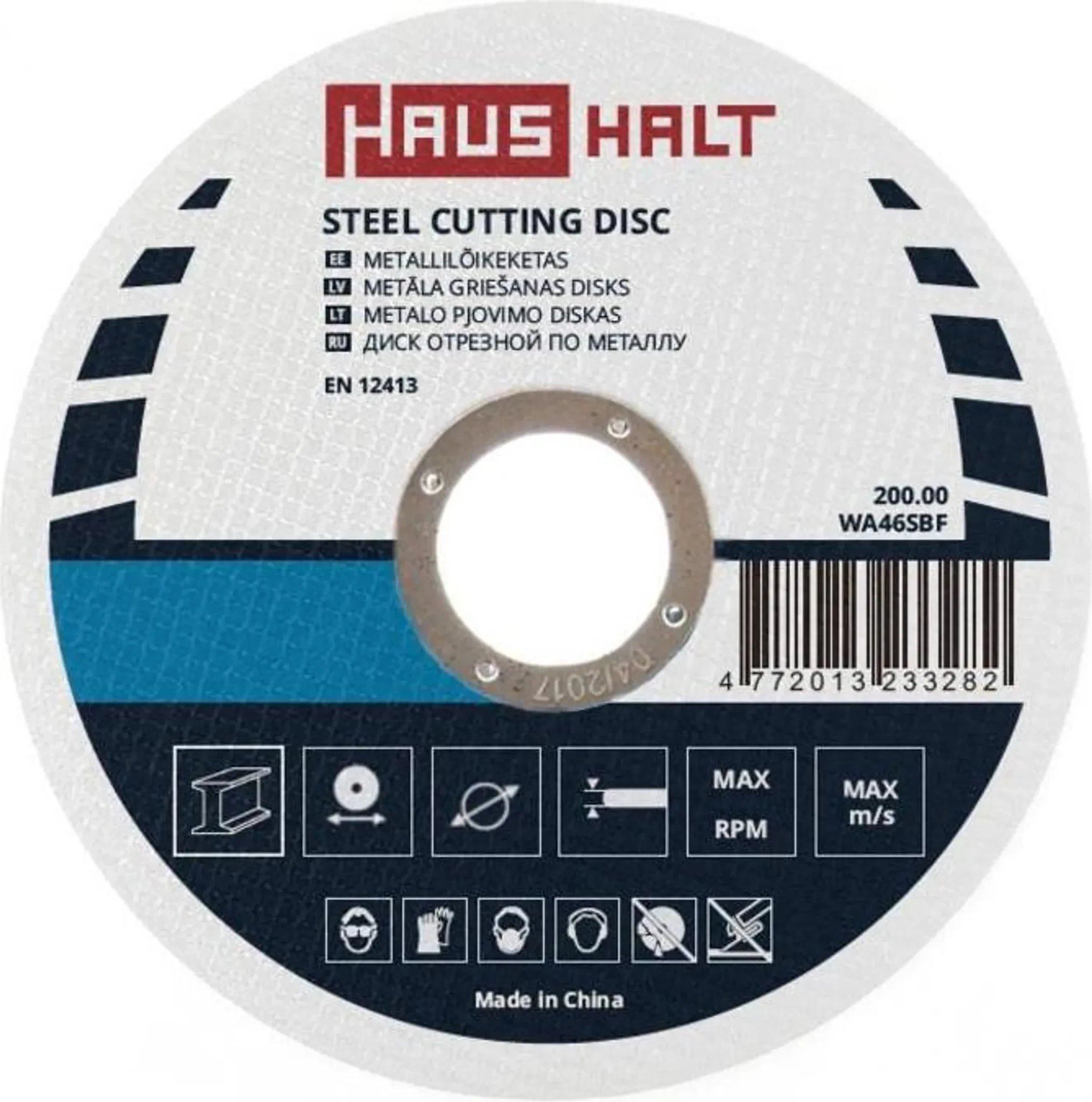 CUTTING DISC 115X1.6X22 STEEL