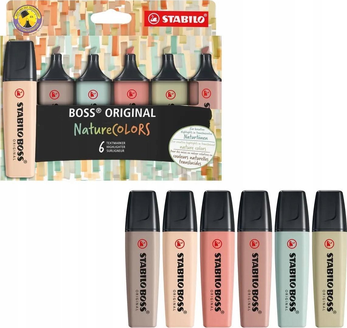 Stabilo - Boss Nature* Colors 6 Stk (200994) /Arts and Crafts