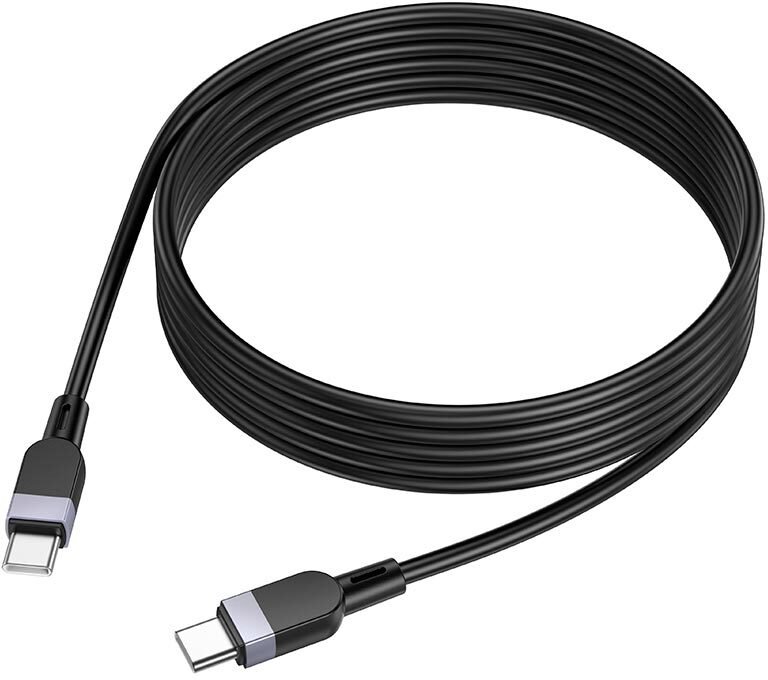 Kabel USB C do USB C Hoco 3A 60W 2 m X88 czarny