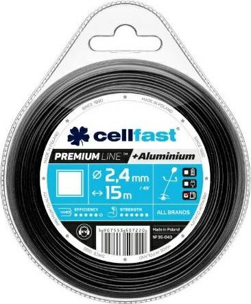 Cellfast C.ŻYŁKA TNĄCA 2,4*15m KW. PREMIUM C35-043