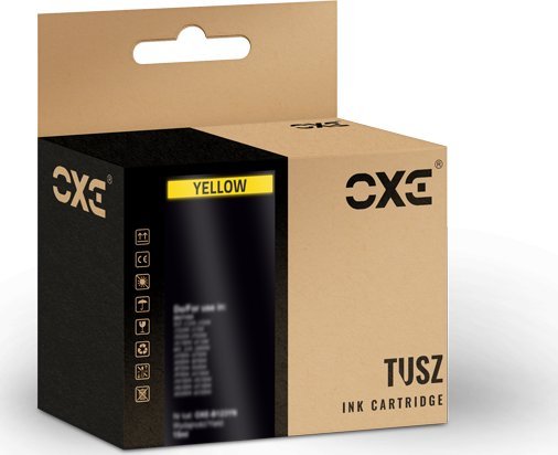 Oxe Tusz OXE Yellow HP 912XL zamiennik refabrykowany 3YL83AE (wskazuje poziom tuszu) (produkt działa z urządzeniami HP+ wersją "e")