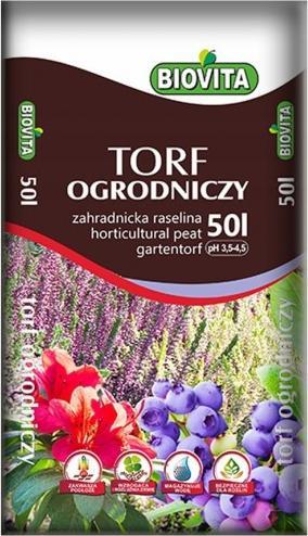 Biovita Torf kwaśny 50L