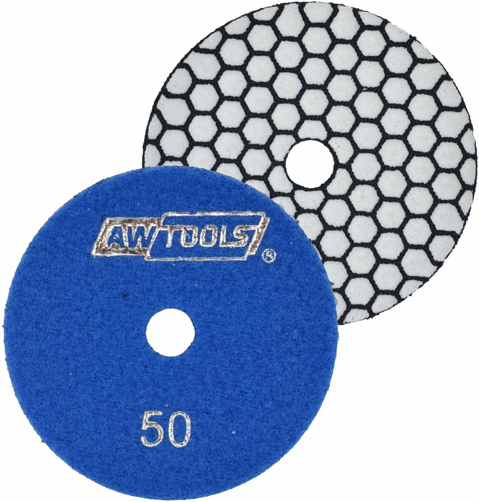 AWTools Aw nakładka polerska 100mm GR. 50 S NA SUCHO