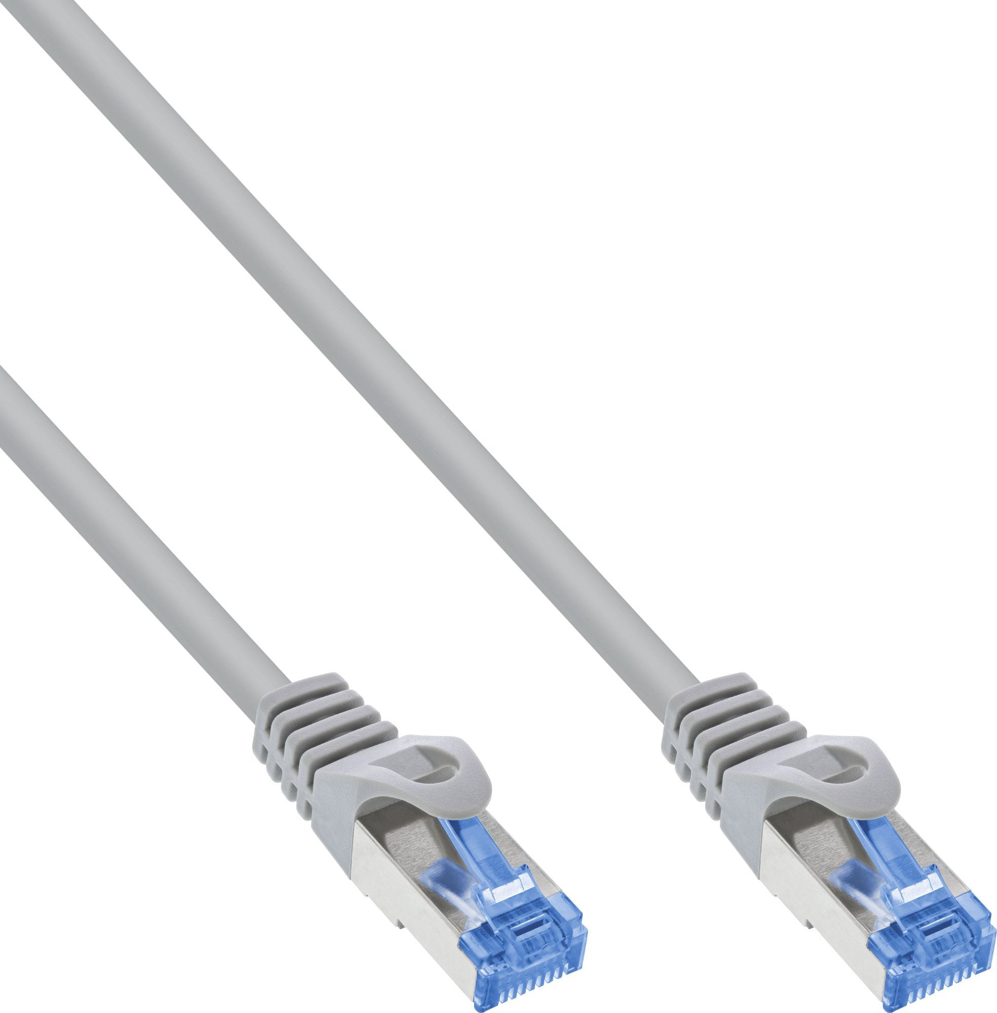 Фото - Кабель InLine ® Patch cable, Cat.6A, S/FTP, TPE flexible, grey, 40m 