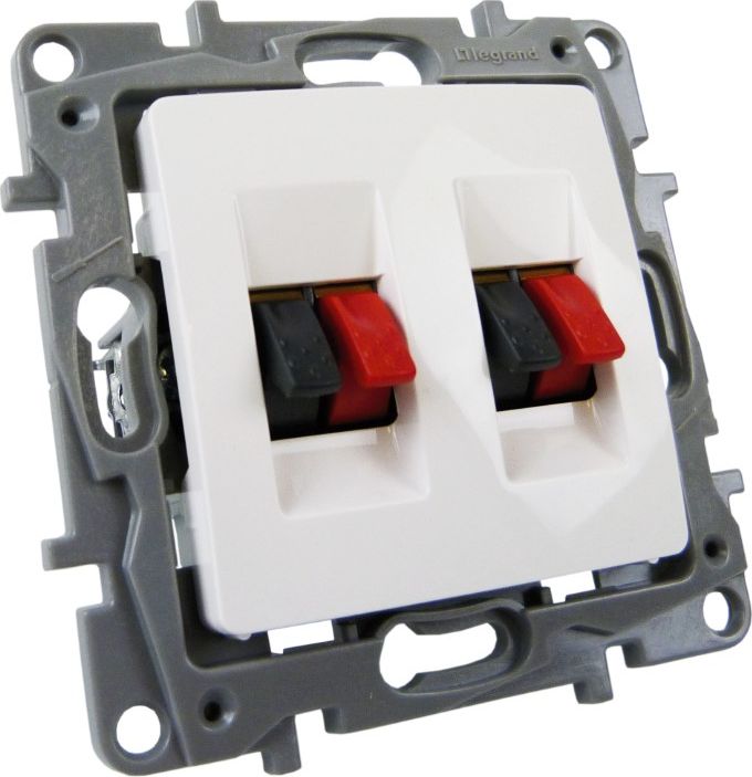Legrand Gniazdo głośnikowe podwójne Niloe 764581 Legrand 2796