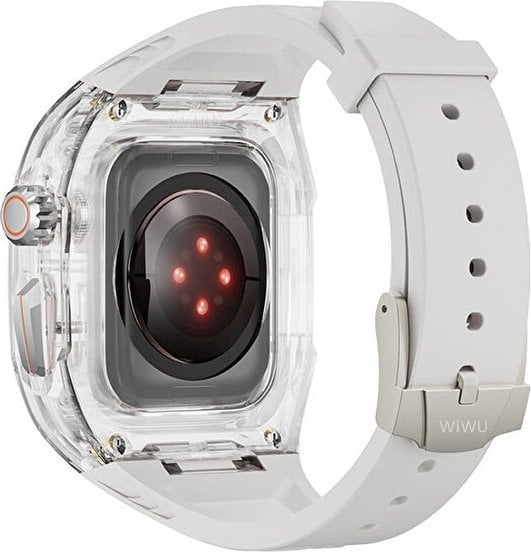 WiWU WiWU - Pasek do smartwatcha Wi-WB013 Rambo Watch Band 42/44/45mm - biały