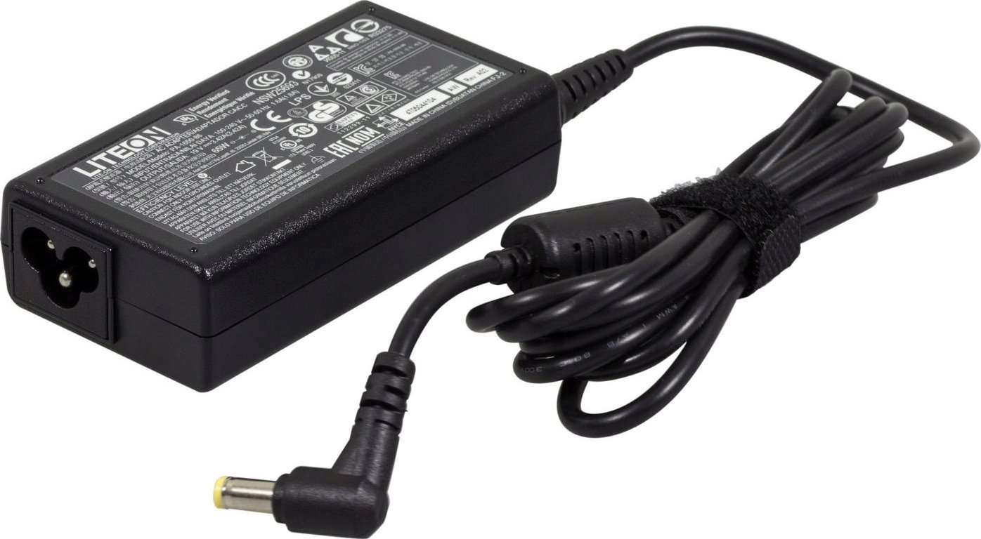 Zasilacz do laptopa Acer 65 W, 19 V (AC Adaptor 65W 19V)