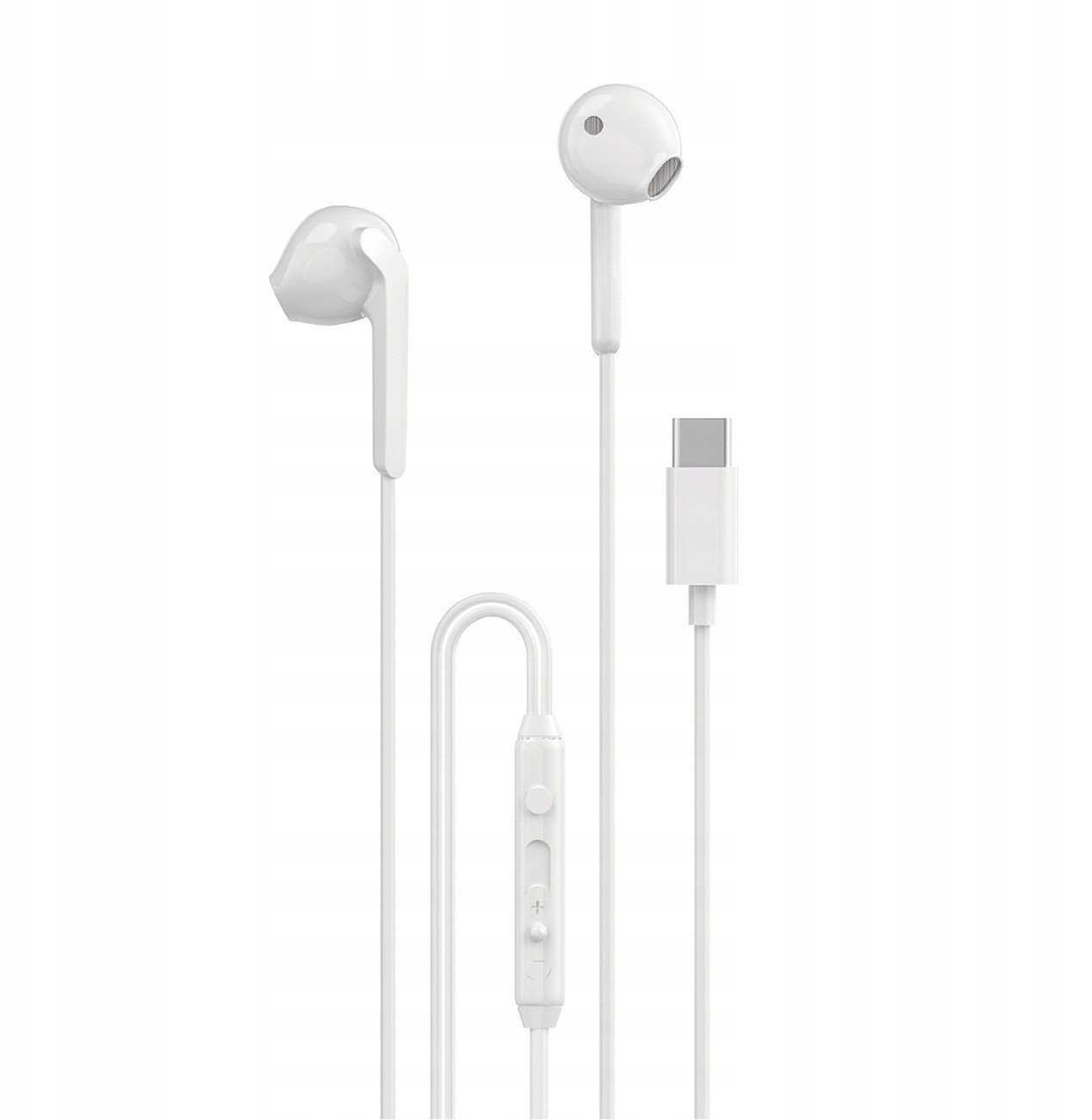Słuchawki Dudao Słuchawki douszne X3C USB-C 1.2m białe