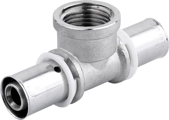 Perfexim Trójnik zaprasowywany 73A GW 25mm x 3/4" x 25mm (62-071-2520-000)