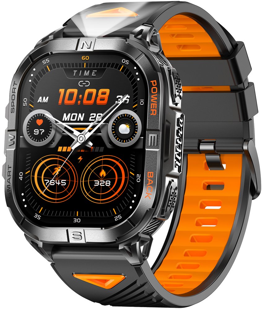Smartwatch GlacierX Smartwatch Drift Black GX-DC72