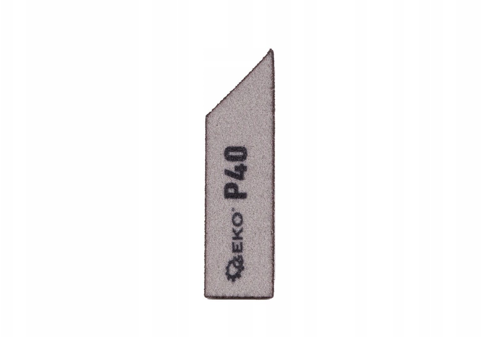 Geko Kostka ścierna skośna 125x90x25mm P40 (250)