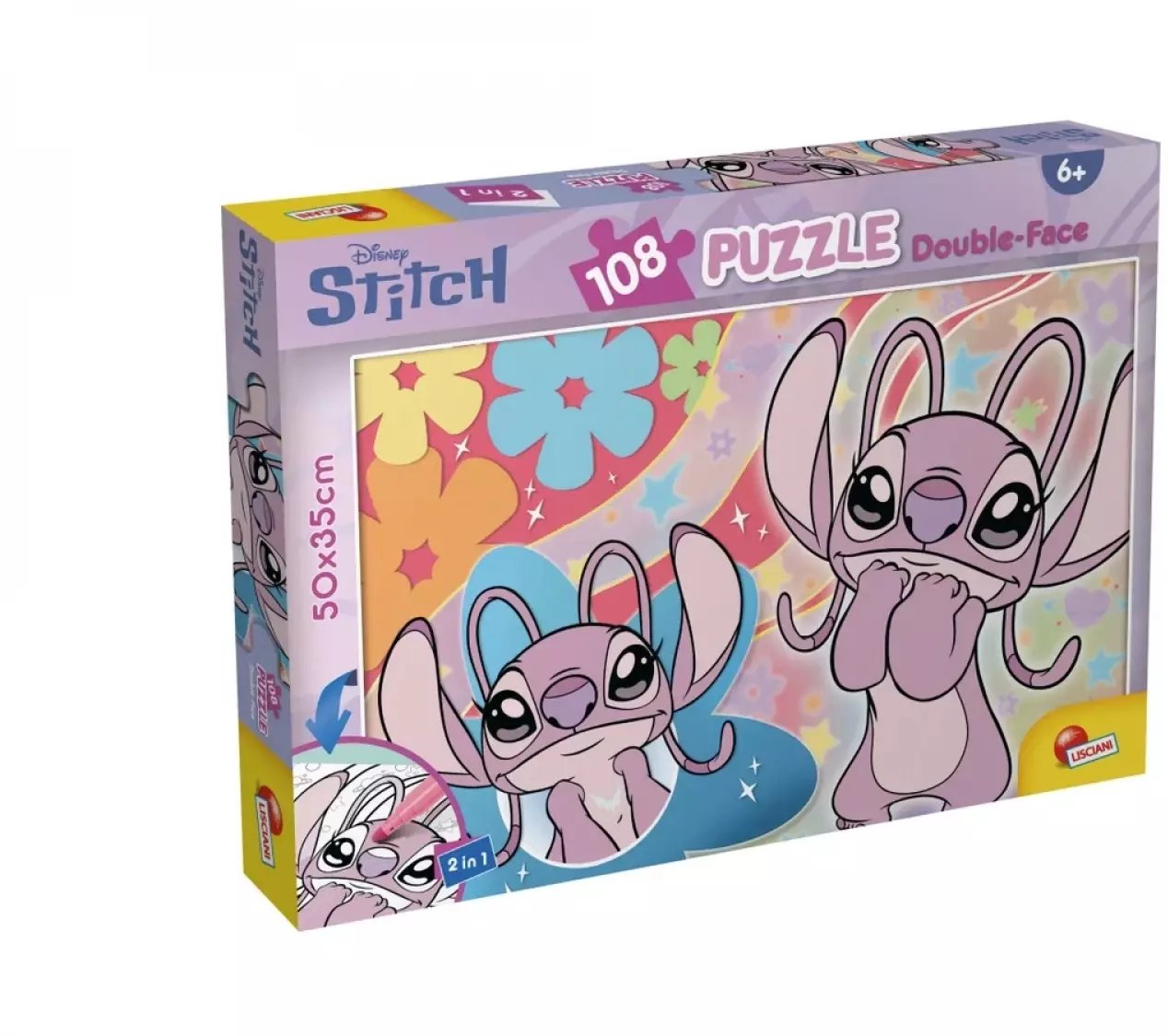 Lisciani LISCIANI DISNEY PUZZLE DF PLUS 108 ANGEL STITCH
