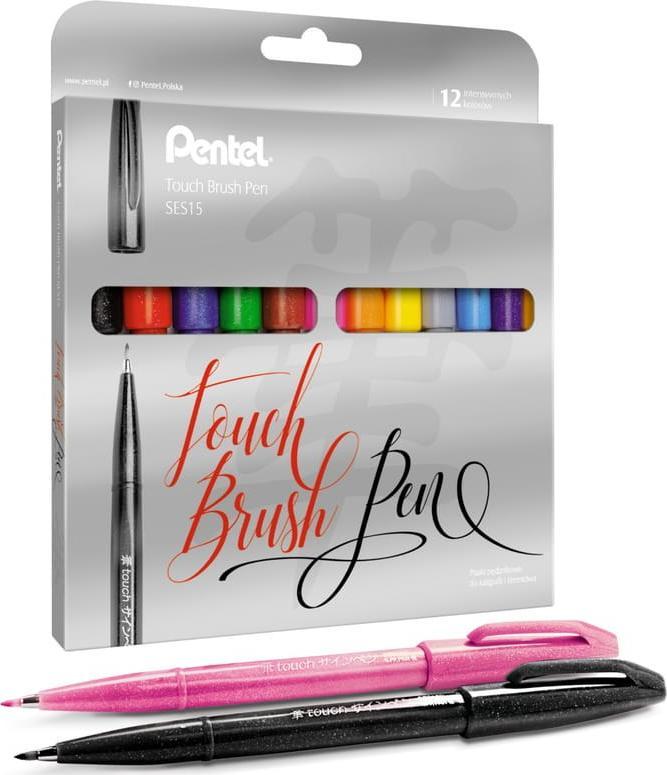 Tombow Zestaw flamastrów Touch Brush Pen 12 kolorów