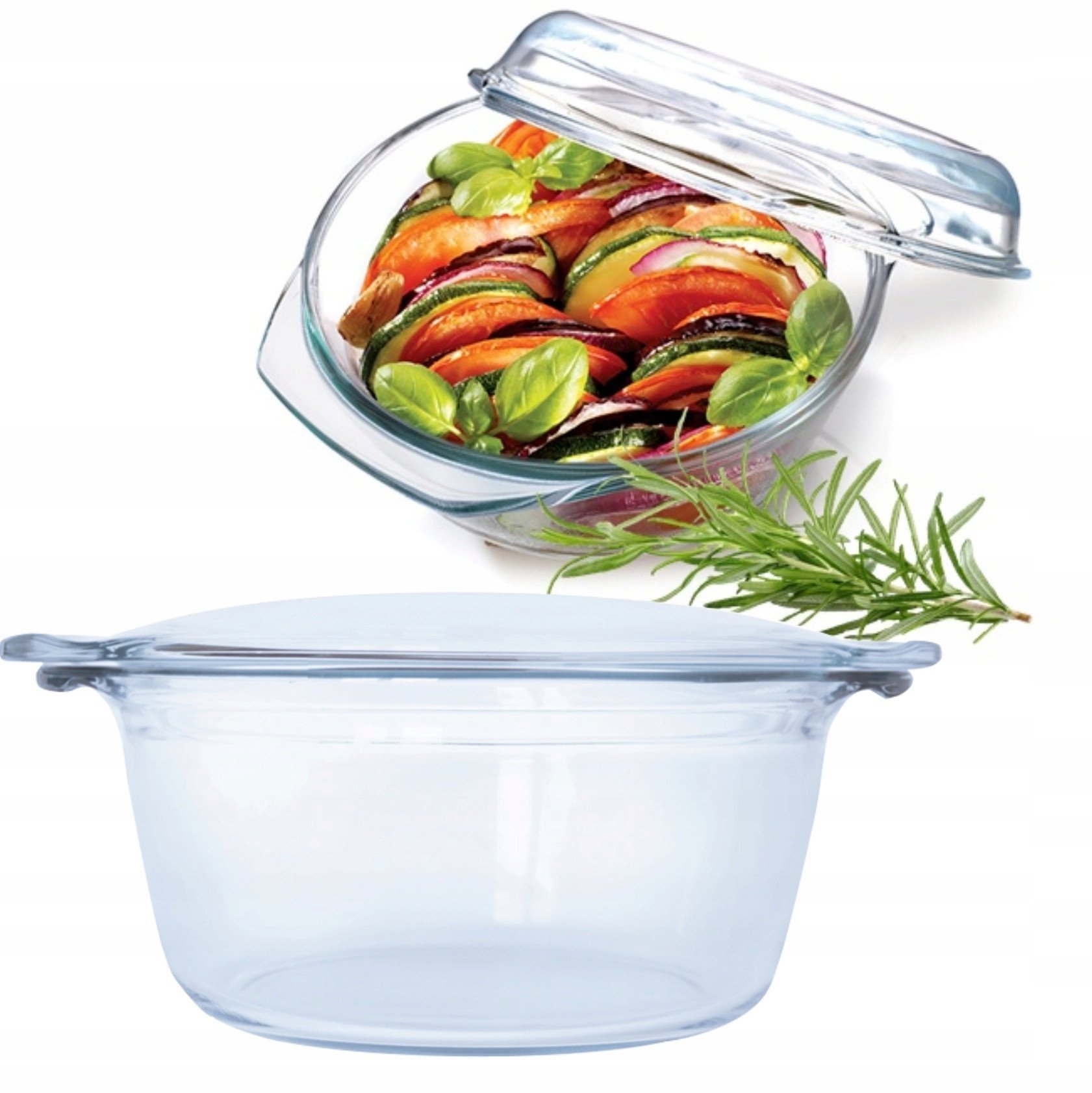 GARNEK ŻAROODPORNY OKRĄGŁY 1,8L OWIJKA