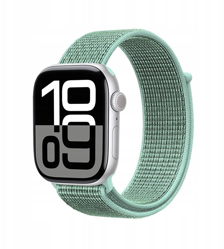 Crong Crong Nylon - Pasek sportowy do Apple Watch 38/40/41/42 mm (Atlantic Green)