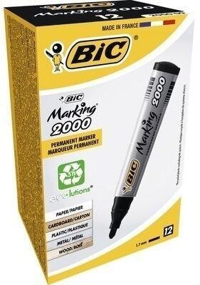 Bic Marker do tkanin Textile 0,9mm czarny (12szt) BIC