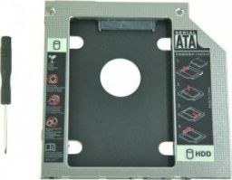 Kieszeń Qoltec na drugi dysk 2.5 HDD 12.7 mm (51869)