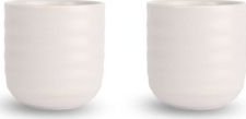 Sagaform Kubki do grzanego wina, 2 szt., kamionka, 0,18 l, śred. 7 x 7,5 cm, białe Ellen / Sagaform
