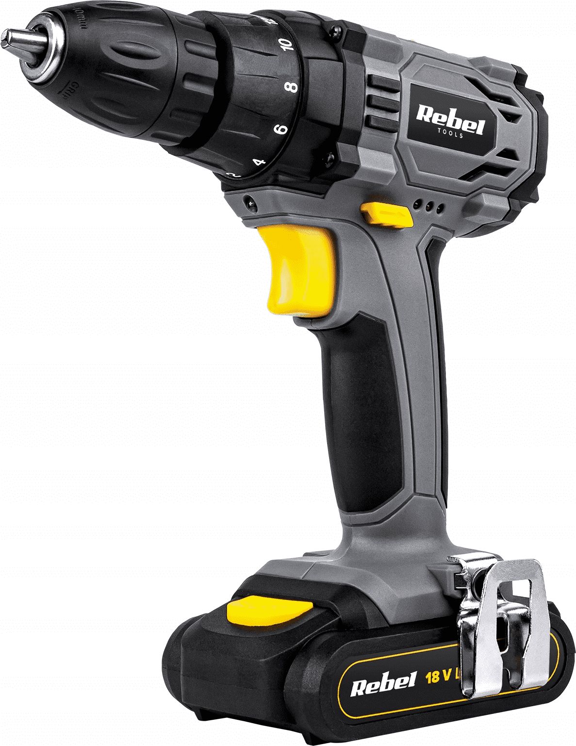 Wiertarko-wkrętarka Rebel Tools RB-1000 18 V 1 x akumulator 1.3 Ah