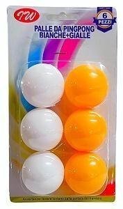 Piłeczki do ping-ponga 6szt