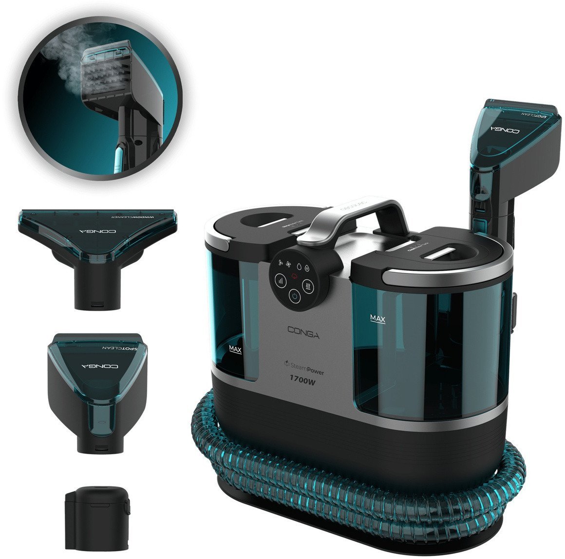 Odkurzacz piorący Cecotec Conga 7000 Carpet&Spot Clean Steam XXL