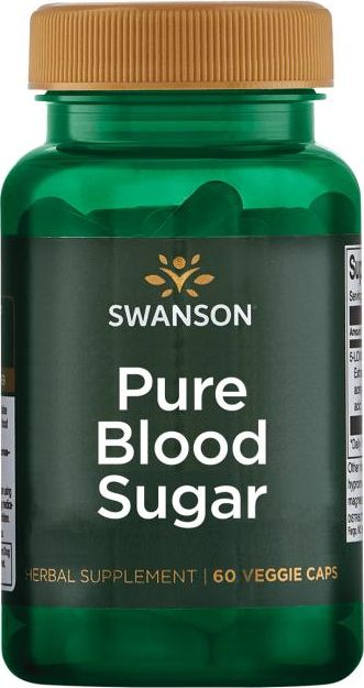 Swanson - Pure Blood Sugar, 60 vkaps
