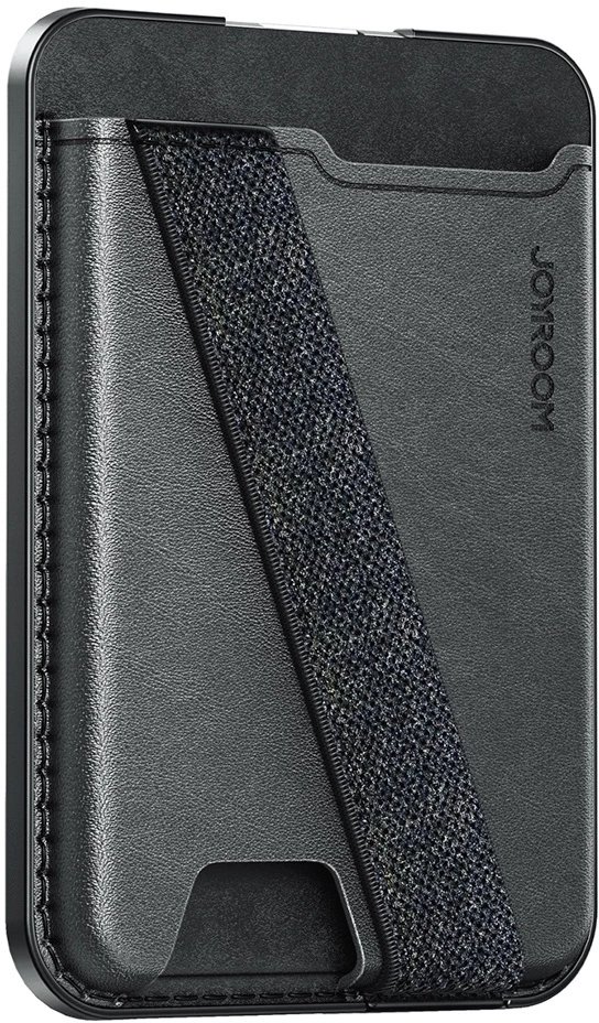 Portfel magnetyczny Joyroom JR-ZS432 kompatybilny z MagSafe - czarny