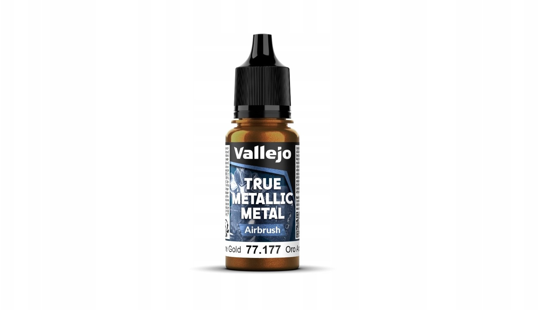 Vallejo Materiały modelarskie True Metallic Metal Airbrush Arcane Gold 18 ml
