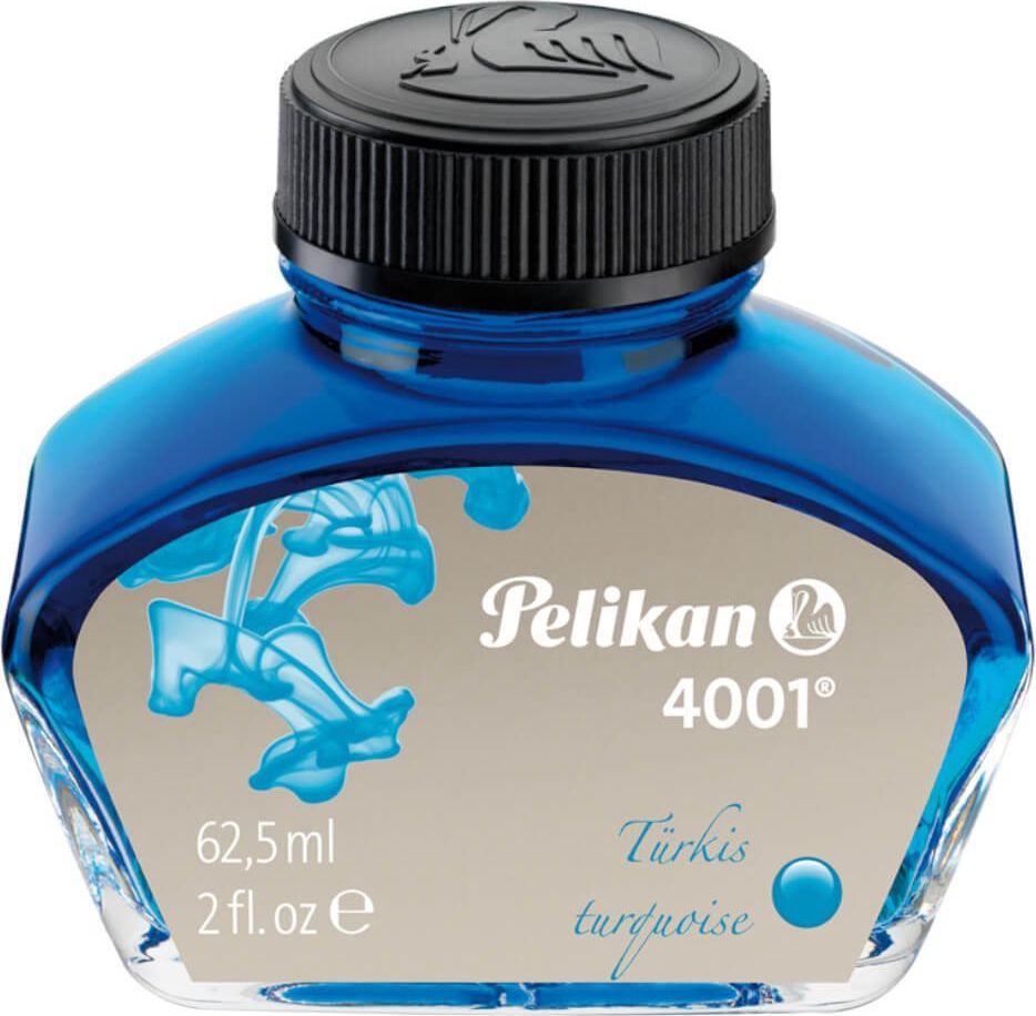 Pelikan Atrament 4001 do pióra wiecznego 62,5 ml turkusowy
