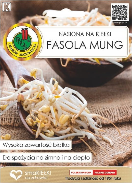 Apte Nasiona na kiełki fasola mung 50g
