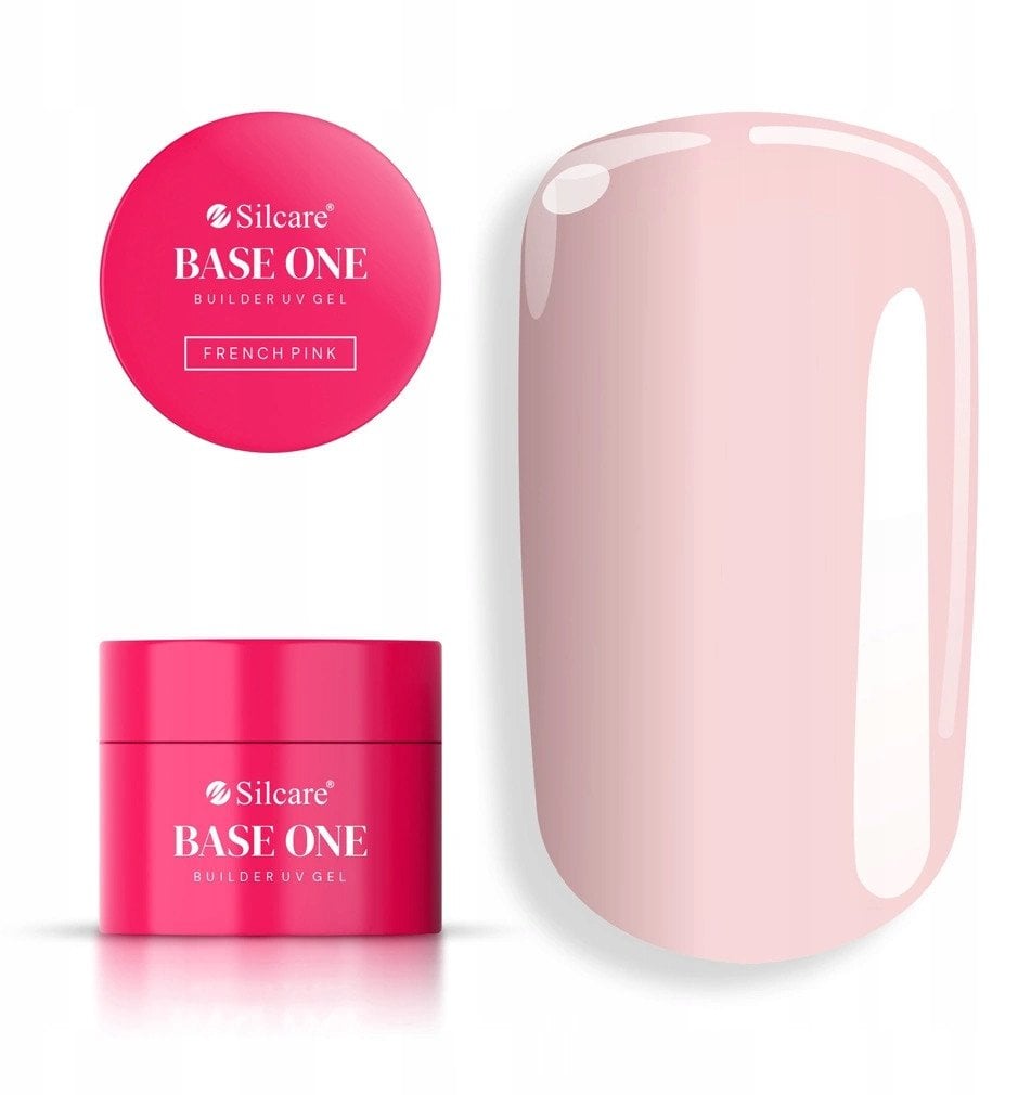 SILCARE_Base One Buldier Gel żel budujący do paznokci French Pink 15g