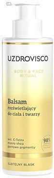 Uzdrovisco ,Body & Face Ritual, Balsam rozświetlający do ciała i twarzy, 200 ml