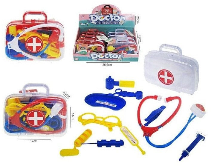 Hipo Lekarz w walizce zestaw 2-kolory H13531 43273