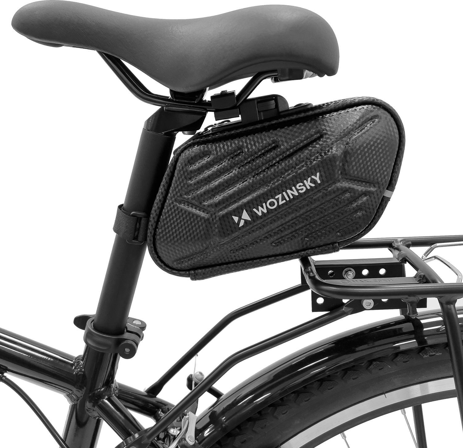 Wozinsky Torba rowerowa pod siodełko 1,5l torba wodoodporna czarny (WBB27BK)