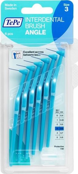 TePe TePe Angle 0,6 mm Szczoteczka do przestrzeni międzyzębowych 6szt