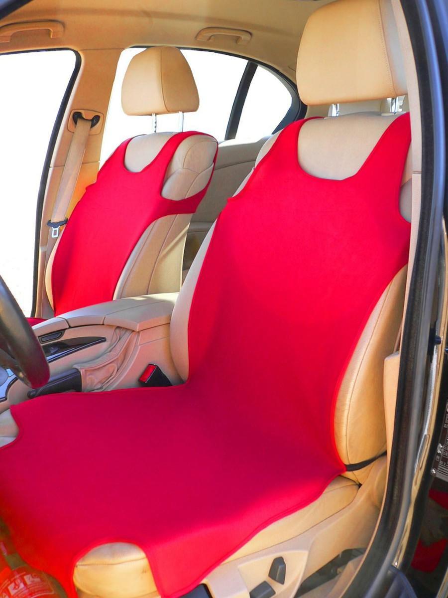 Carcommerce AUTOPODKOSZULKI - KOLOR CZERWONY -2 szt.