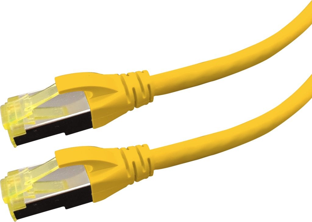 LOGON PREMIUM APR6A150Y kabel sieciowy Żółty 15 m Cat6a S/FTP (S-STP)