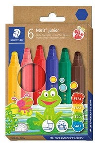 Staedtler STAEDTLER Fasermaler Noris junior Jumbo 6er-Set